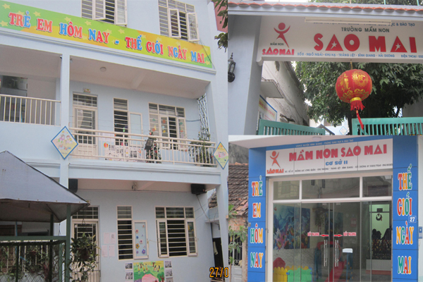 THÔNG BÁO TUYỂN SINH - TRƯỜNG MẦM NON SAO MAI
